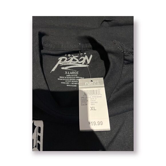Rue21 Popular Poison Mens Tee Shirt Size Large NWT - Picture 3 of 4